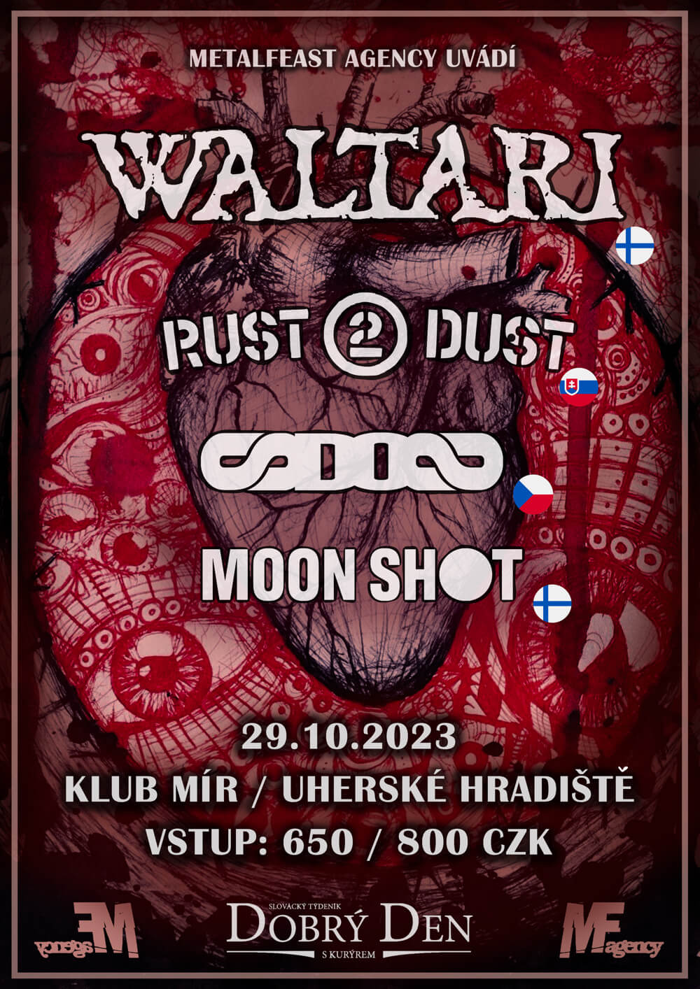 Waltari + Rust2dust (support)
