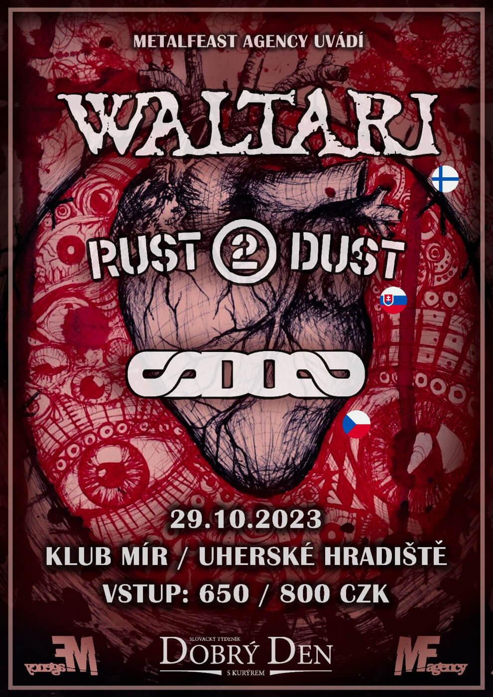 Waltari + Rust2dust (support)